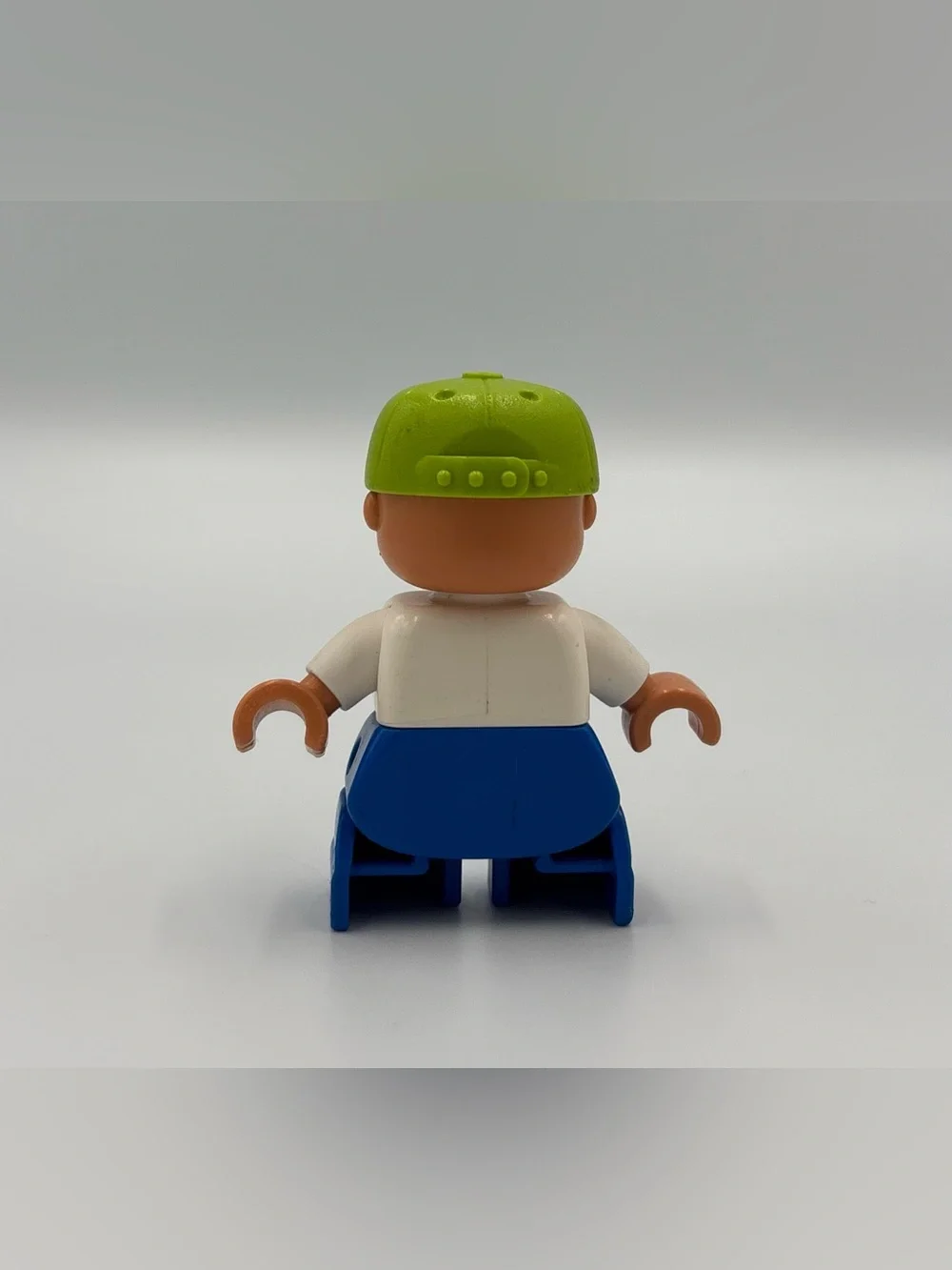 RARE Retro Lego Duplo Toy Lot- Blonde Girl Green Hat Boy Car Shirt Boy Figures